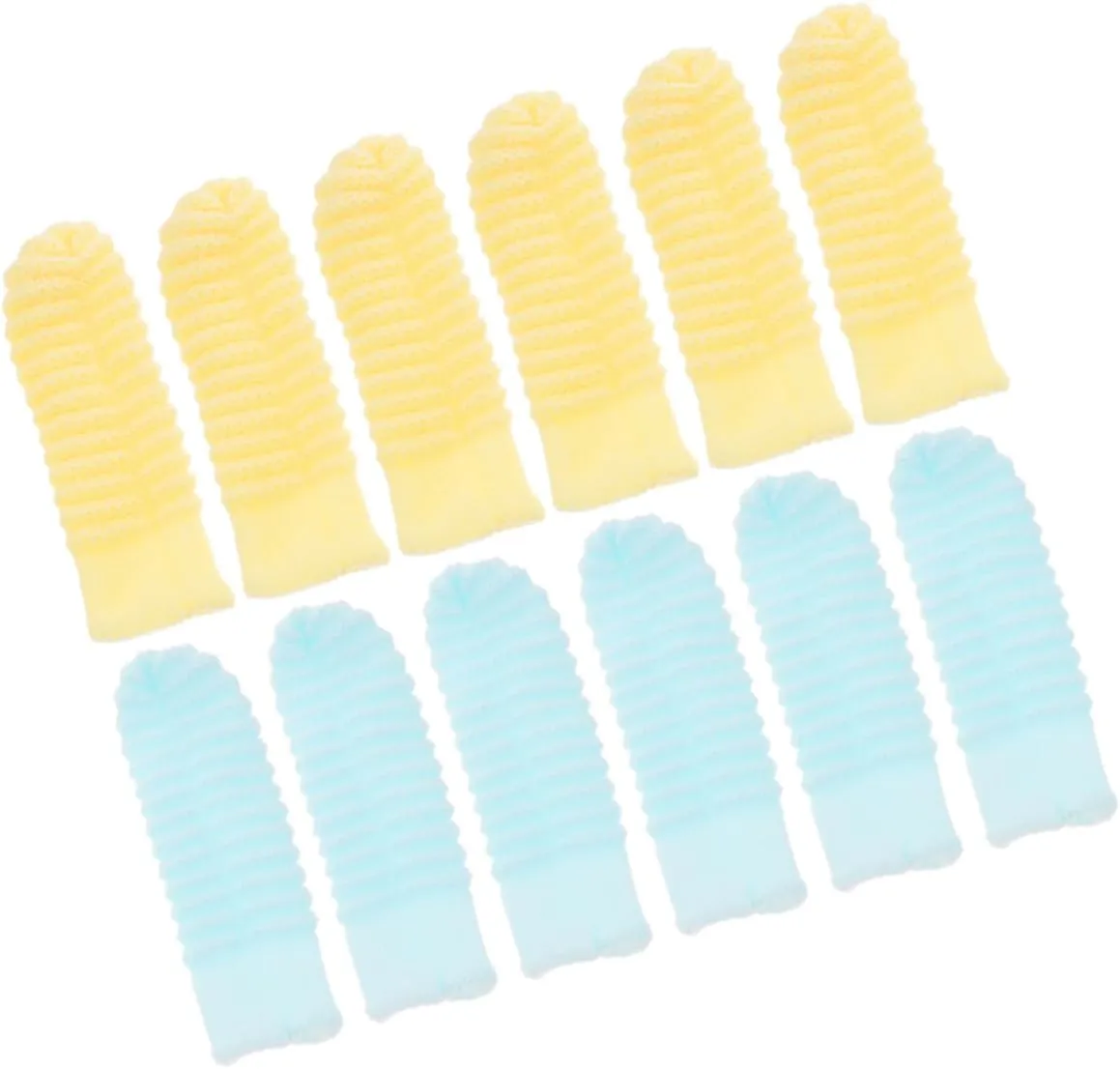 12pcs Finger Toothbrush for Dogs Cats Washable Flexible Design for Small Dogs and Puppies for Gums Teeth Care for Pet Teeth Cleaning