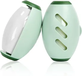 2 Pack Reusable Lint Roller Portable Mini Lint Remover Cat Pet Hair Rollers Travel Size Sticky Cleaner Dog Hair Remover for Clothes Washable Gel Lint Roller Ball