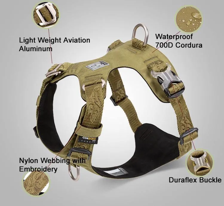Adjustable Dog Harness Light Weight Various Sizes