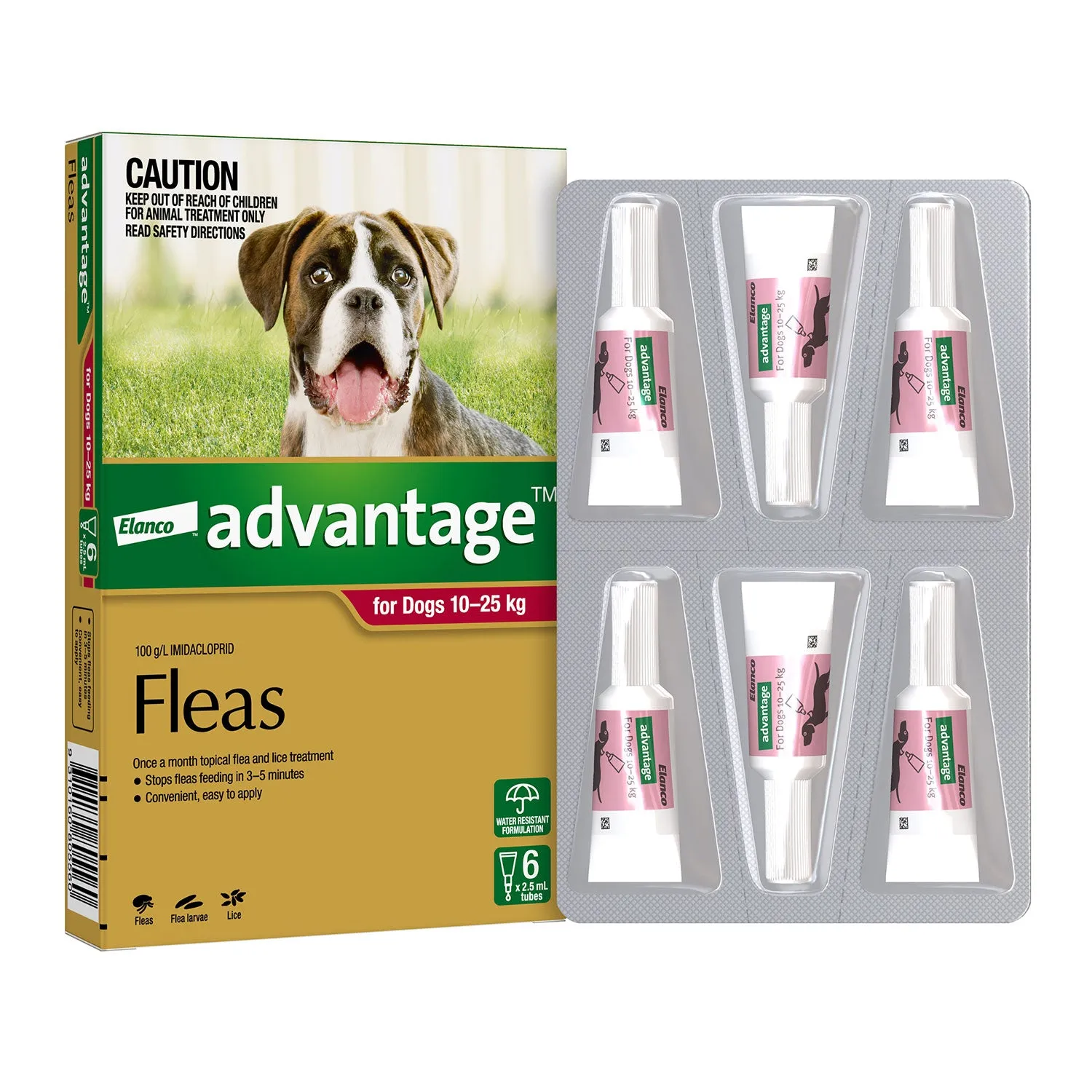 Advantage Flea Treatment for Dogs 10-25kg