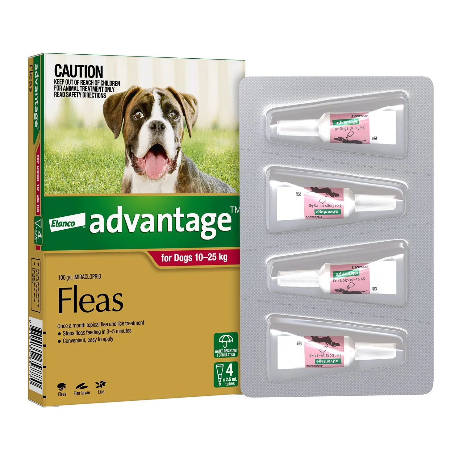 Advantage Flea Treatment for Dogs 10-25kg