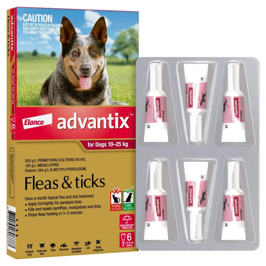Advantix Dog Large Red