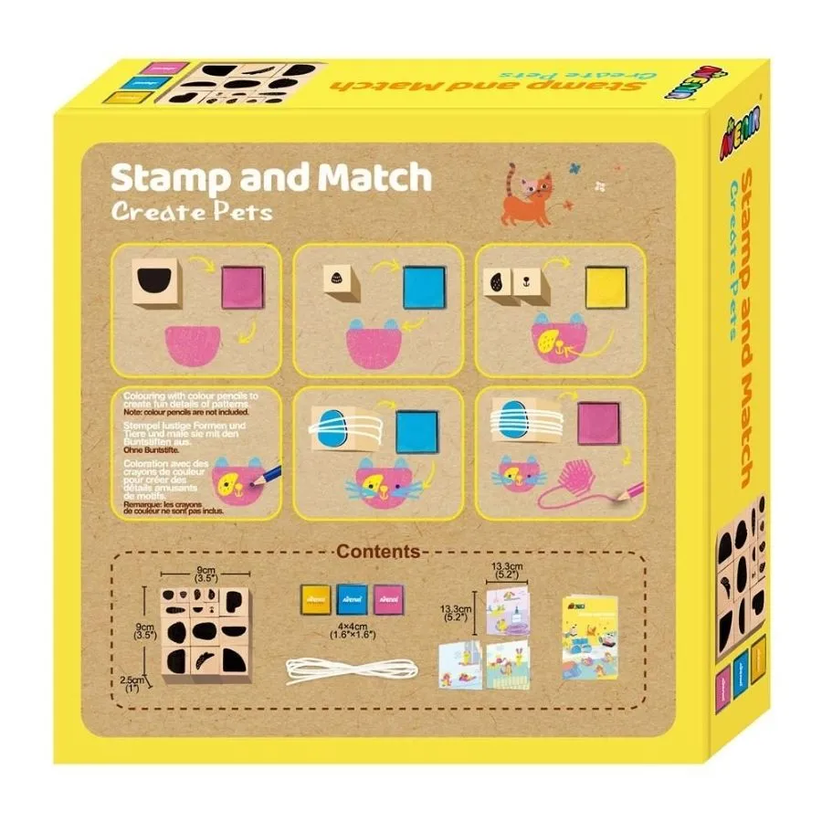 Avenir - Stamp and Match: Create Pet