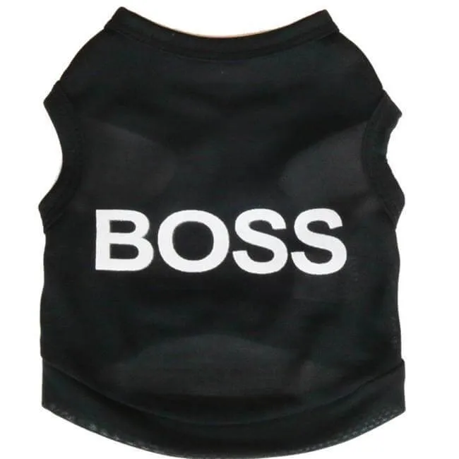 Boss Dog Vest