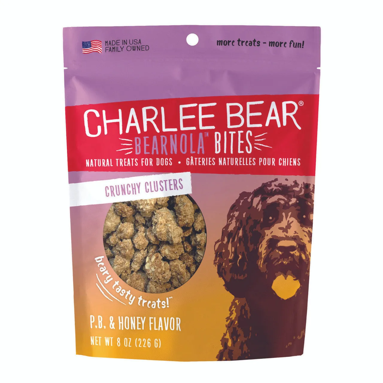 Charlee Bear Bearnola Bites 8oz.