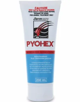 Dermcare PYOHEX Medicated Dog Conditioner 200g