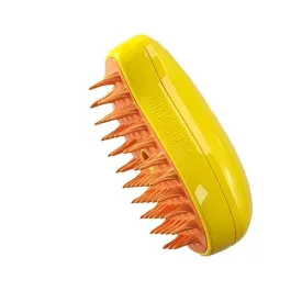 Dog Cat Steamer Brush Pet Grooming Tool Shedding 3 in 1 Electric Sprayers Massage Combs