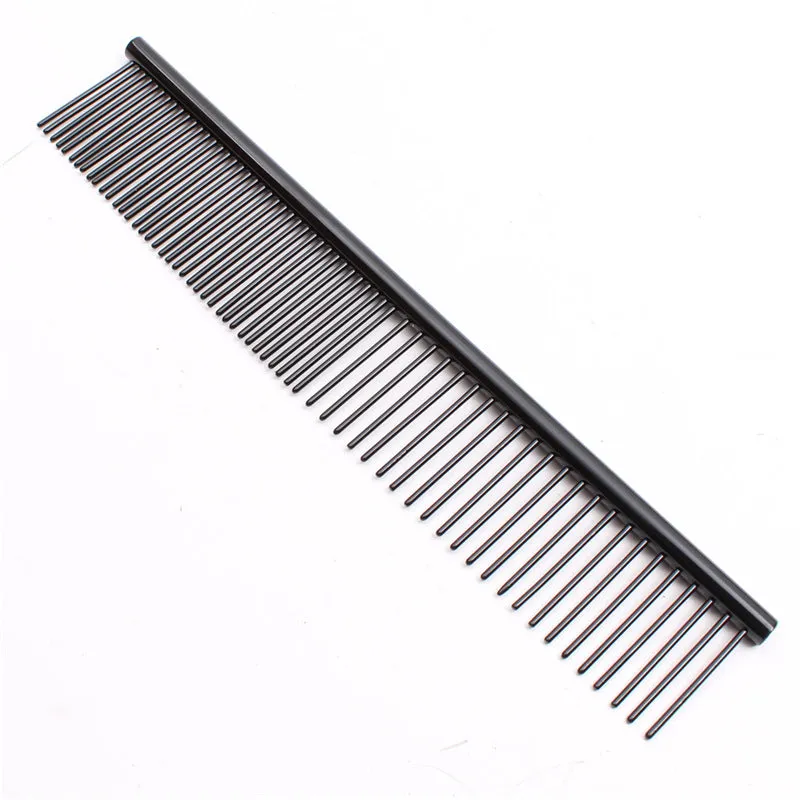 Dog Grooming Comb, Stainless Steel, Available in 6 Colours
