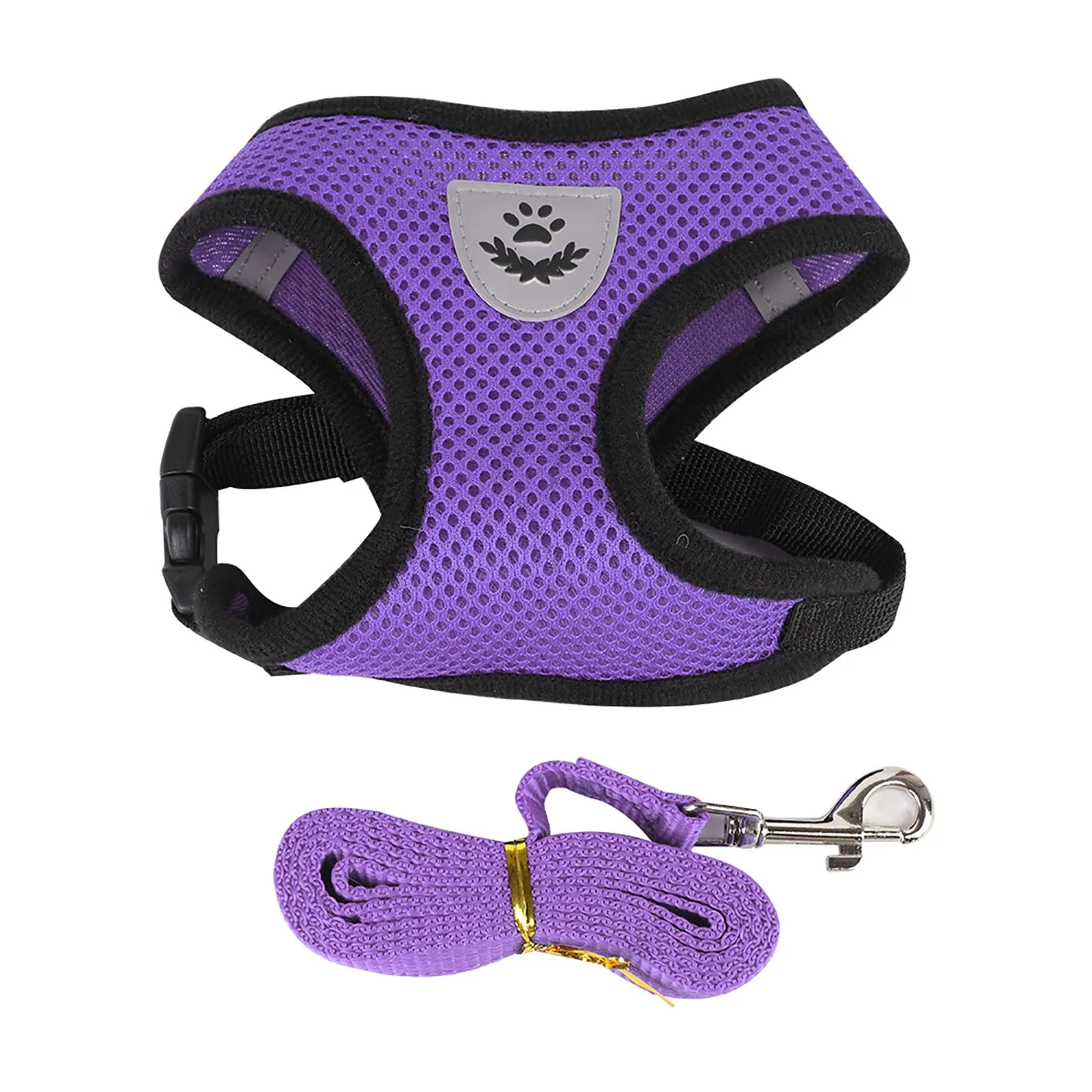 Dog Harness Cat Harness Dogs Leashs Training Soft Mesh Chest Strap
