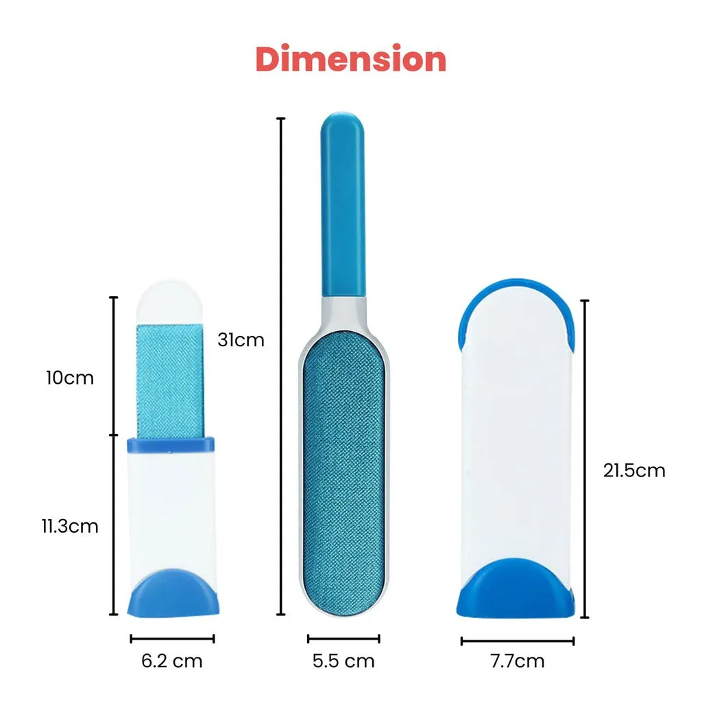 Floofi 3-in-1 Pet Remover Brush [Blue]
