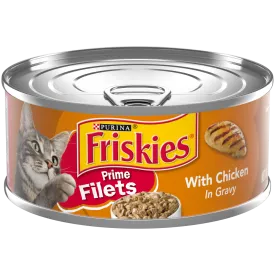 Friskies Prime Filets With Chicken In Gravy Canned Cat Food