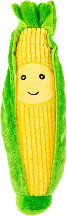 Giftable World Pet Plush Pet Toy Fruits, Cupcakes, Ice Creams, Mug with Squeaker Dog Chew Toy (12" Maize)