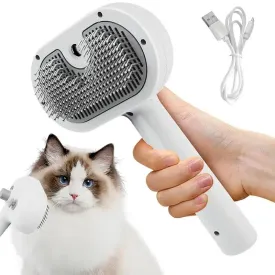 Lizard Vigilante Self-Cleaning Pet Hair Remover Brush for Dogs and Cats - Grooming Tool with Spray Feature