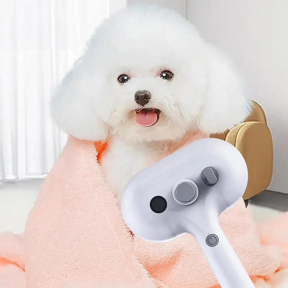 Lizard Vigilante Self-Cleaning Pet Hair Remover Brush for Dogs and Cats - Grooming Tool with Spray Feature