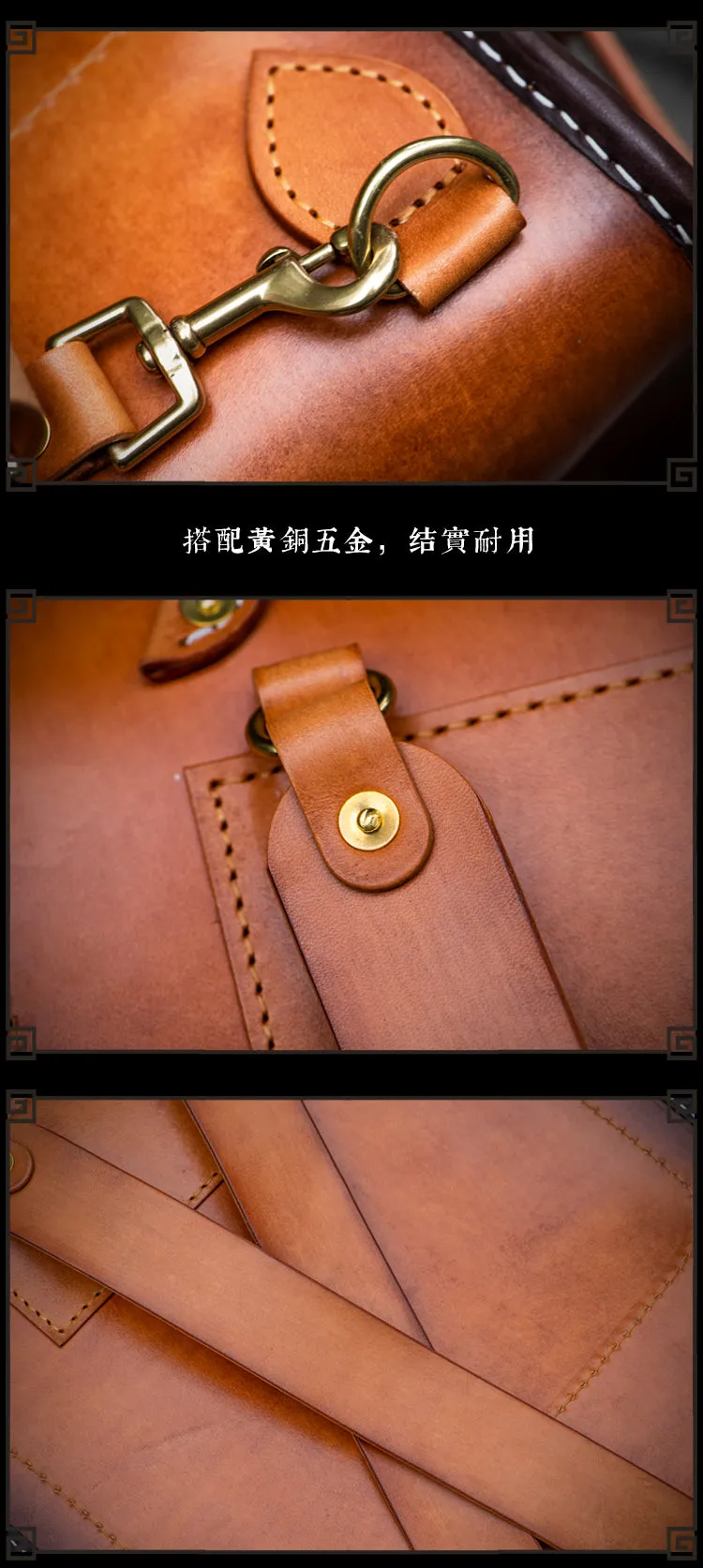 Men and Women Handmade Elaborate Works Cow Leather Backpacks