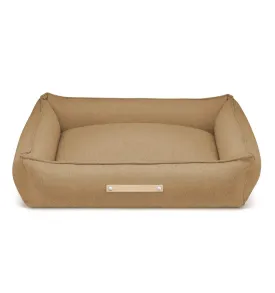 MØVIK Luxury High Side Dog Bed by Labbvenn in Biscuit