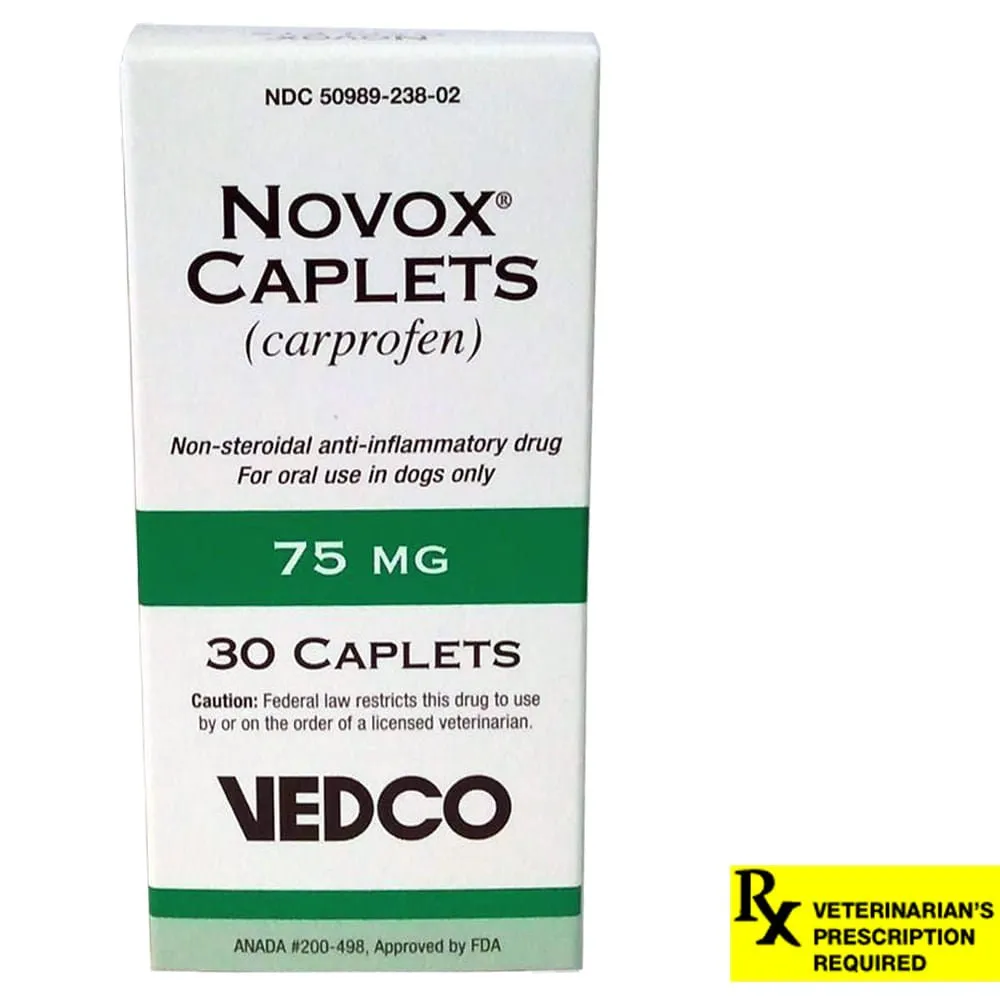 Novox (carprofen) Caplets for Dogs
