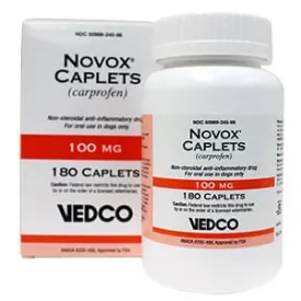 Novox (carprofen) Caplets for Dogs