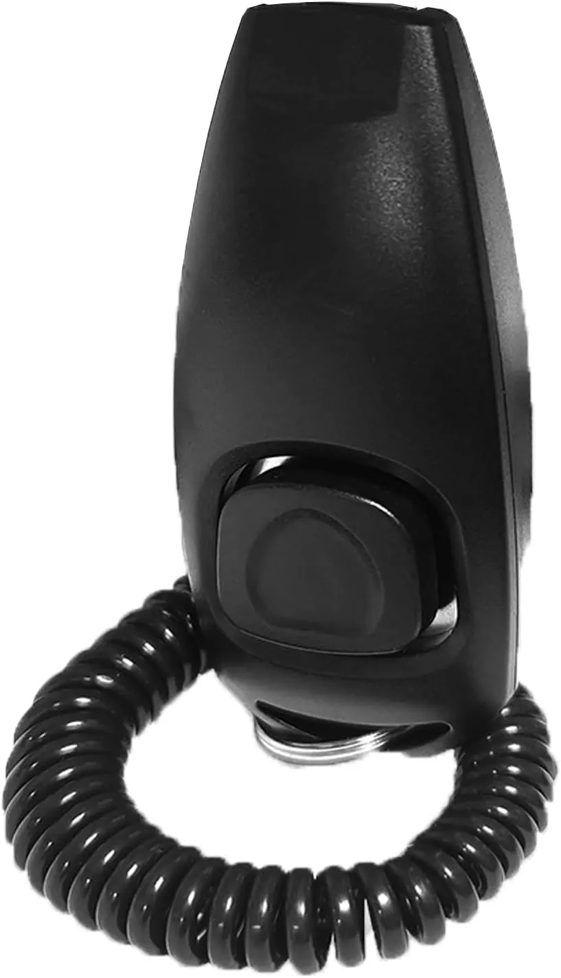 PATPET Dog Clicker for Training - 2 in 1 Pet Trainer Clicker