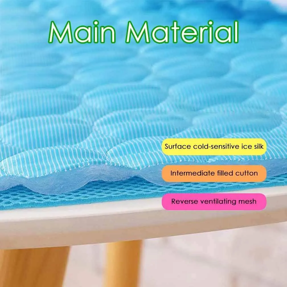 Pet Cooling Mat for Dogs Cats, Summer Dog Pad for Beds, Sofa, Floors - Pet Blanket