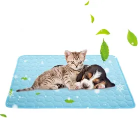 Pet Cooling Mat for Dogs Cats, Summer Dog Pad for Beds, Sofa, Floors - Pet Blanket