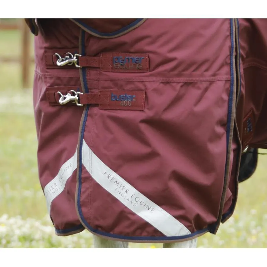 Premier Equine Buster 400g Turnout Rug with Neck Cover