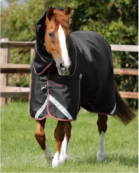 Premier Equine Titan 100g Turnout Rug with Snug Fit Neck Cover