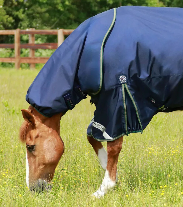 Premier Equine Titan 40g Waterproof Turnout Rug with Sng Fit Neck Cover
