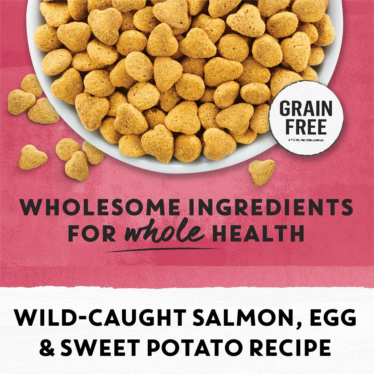 Purina Beyond Natural Grain Free Dry Cat Food Simply Indoor Salmon, Egg and Sweet Potato Recipe - 3 lb. Bag