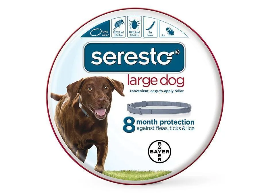 Seresto Flea and Tick Collar for Dogs from Elanco