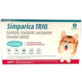 Simparica Trio Chewable Tablets