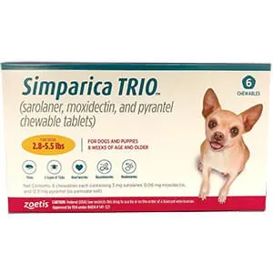 Simparica Trio Chewable Tablets