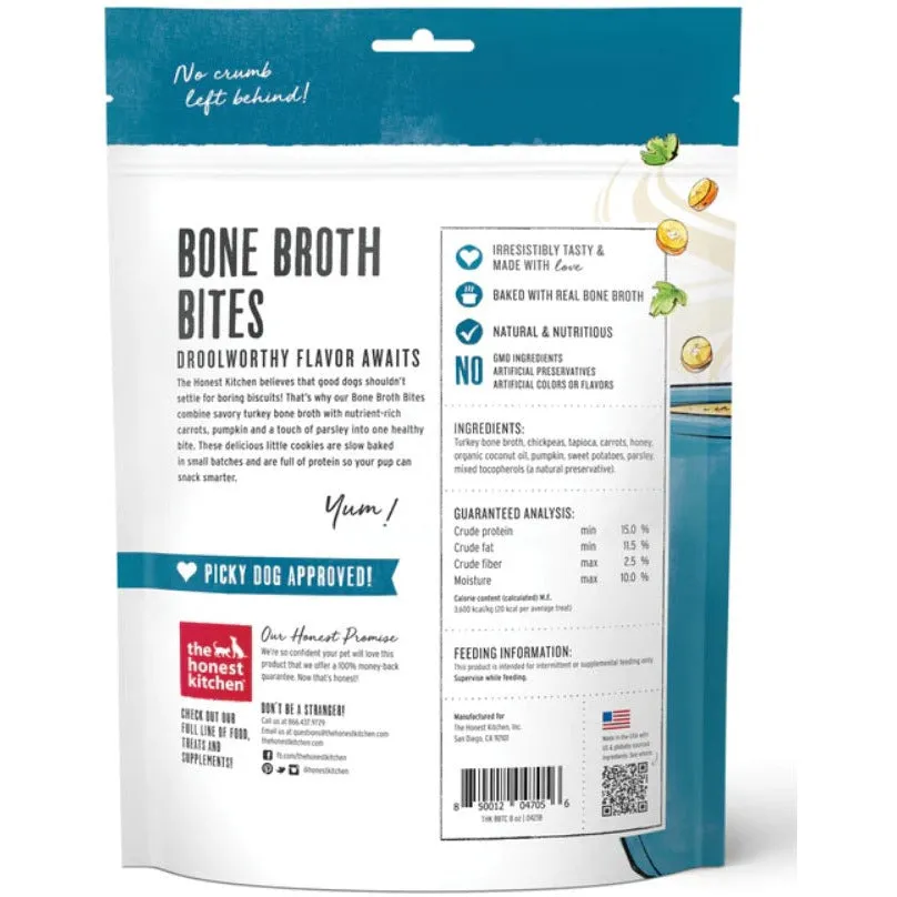 The Honest Kitchen Bone Broth Bites - Turkey & Pumpkin