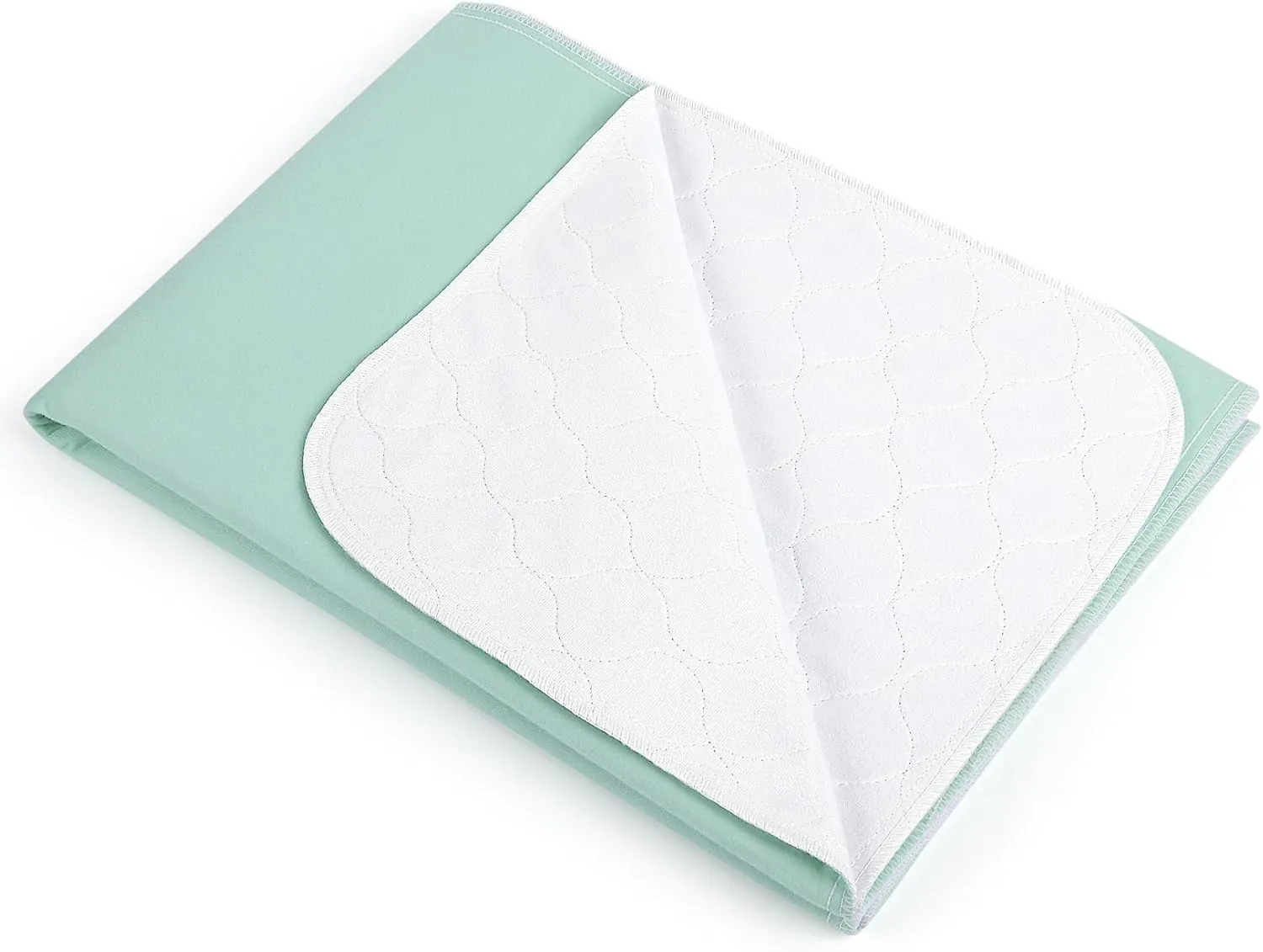Waterproof Bed Pads, Washable Underpads, 36'' x 54'' (1 Pack) Reusable Pee Pad for Bed, Incontinence Bed Pads, Waterproof Mattress Protector for Seniors, Kids, Hospitals, Pets