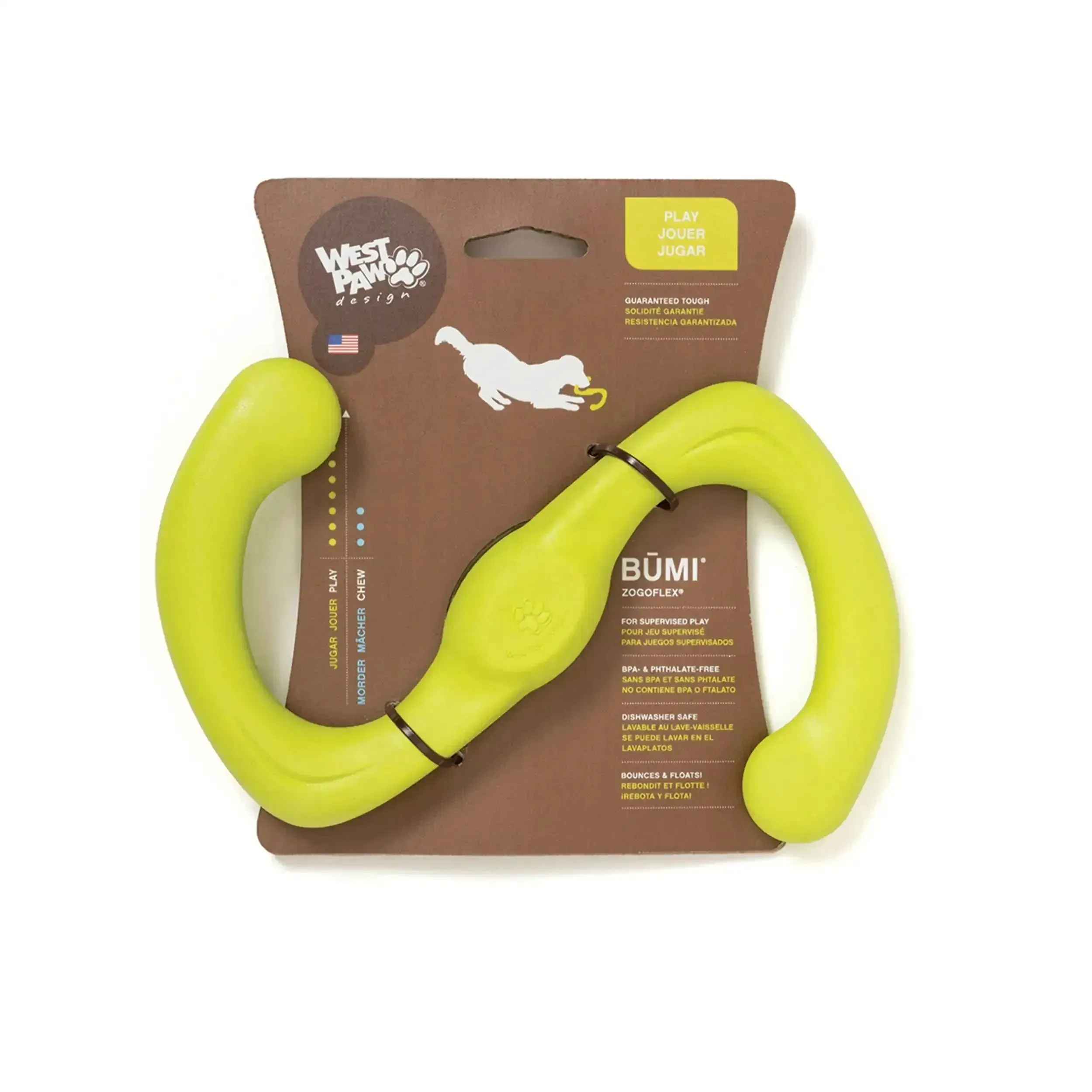 West Paw Zogoflex Bumi Tug-o-War Toy